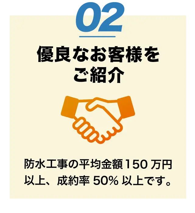 防水工事見積もり.com 3つの特徴