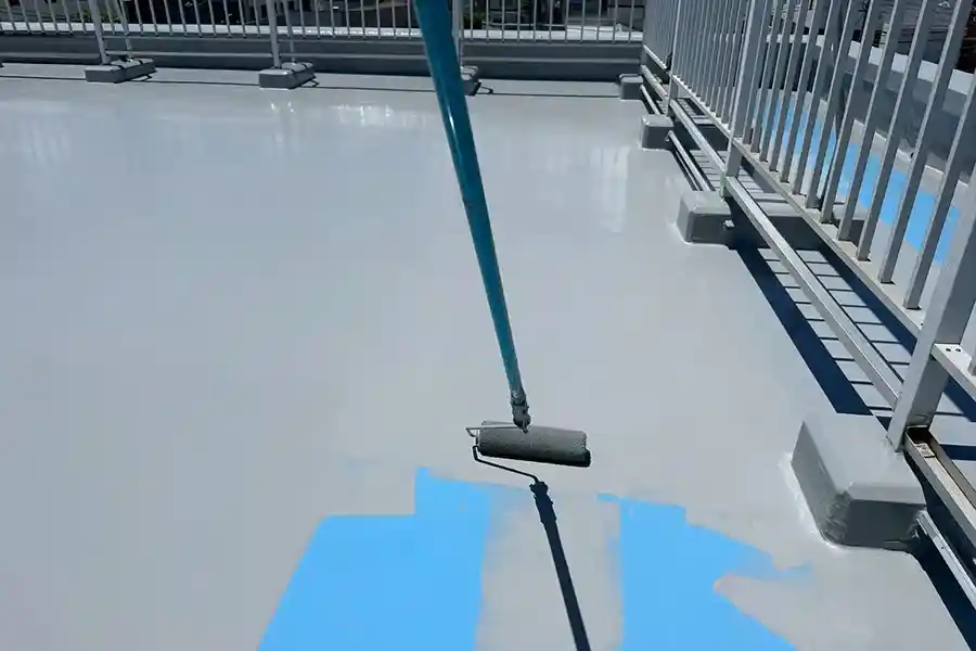 トップコートの塗布